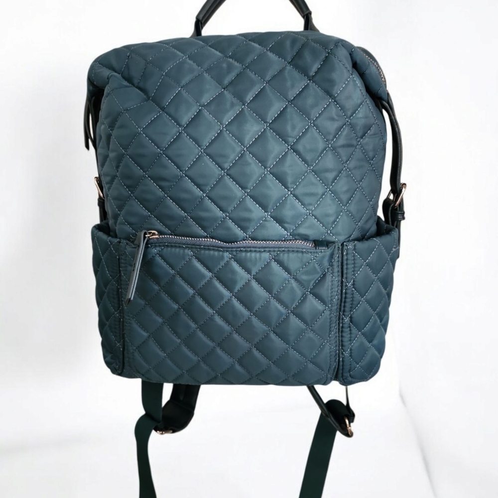Tommy Bahama Teal Quilted Backpack